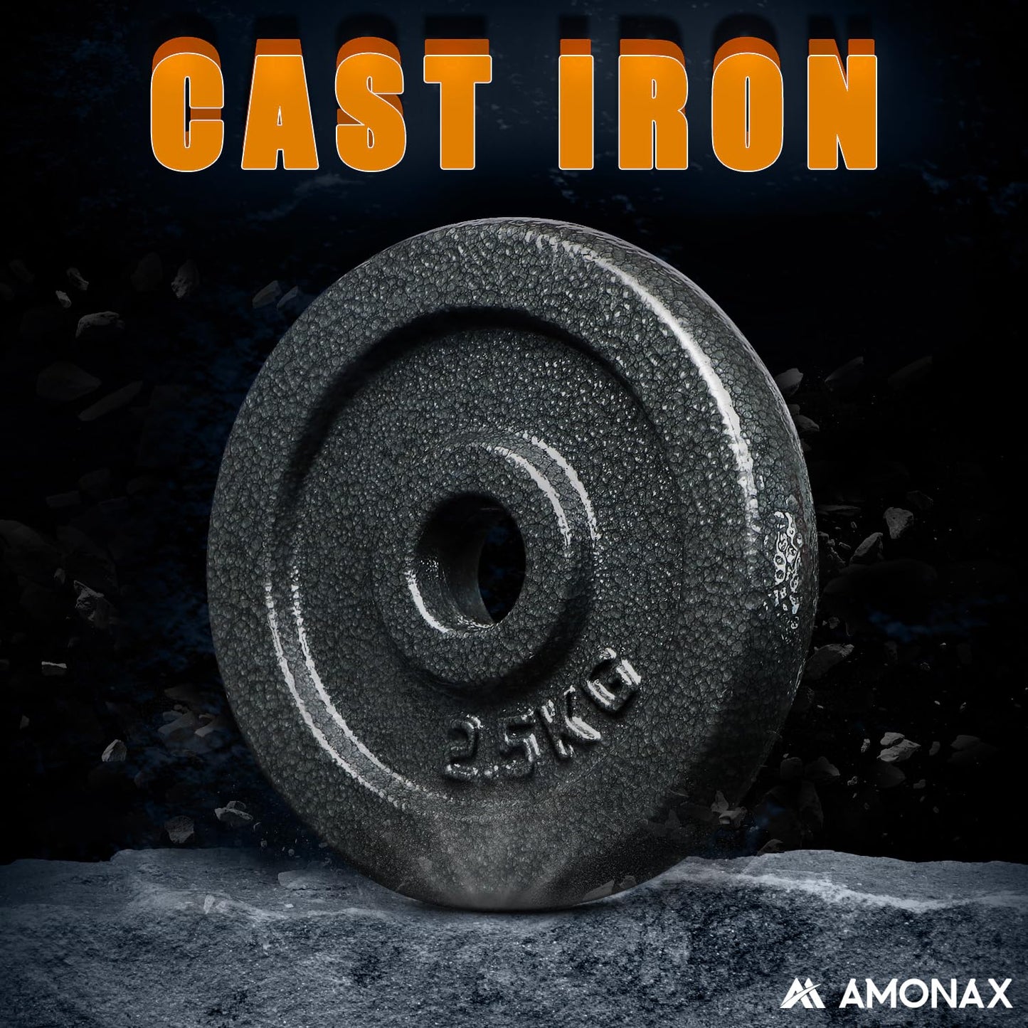 Amonax 20kg 30kg Cast Iron Adjustable Dumbbells