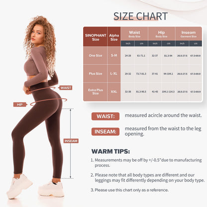 SINOPHANT Fleece Lined Leggings for Women