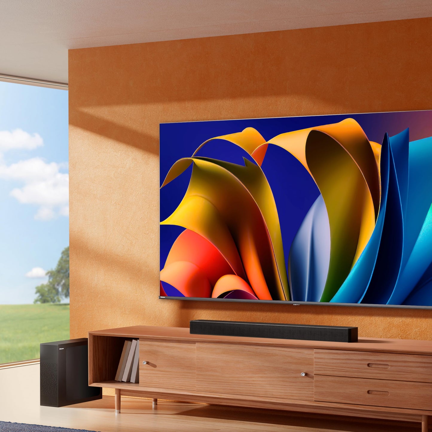 Hisense 43 Inch 4K Smart TV 43E6NTUK - Dolby Vision, Game Mode PLUS with 60Hz VRR ALLM, Smooth Motion, AI Sports Mode, Vidaa OS with Freely, Youtube, Netflix and Disney+ & Now TV (2024 Model)
