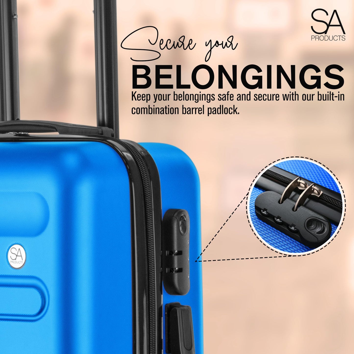 Cabin Suitcase | 34L Carry On Suitcase, Cabin Bag