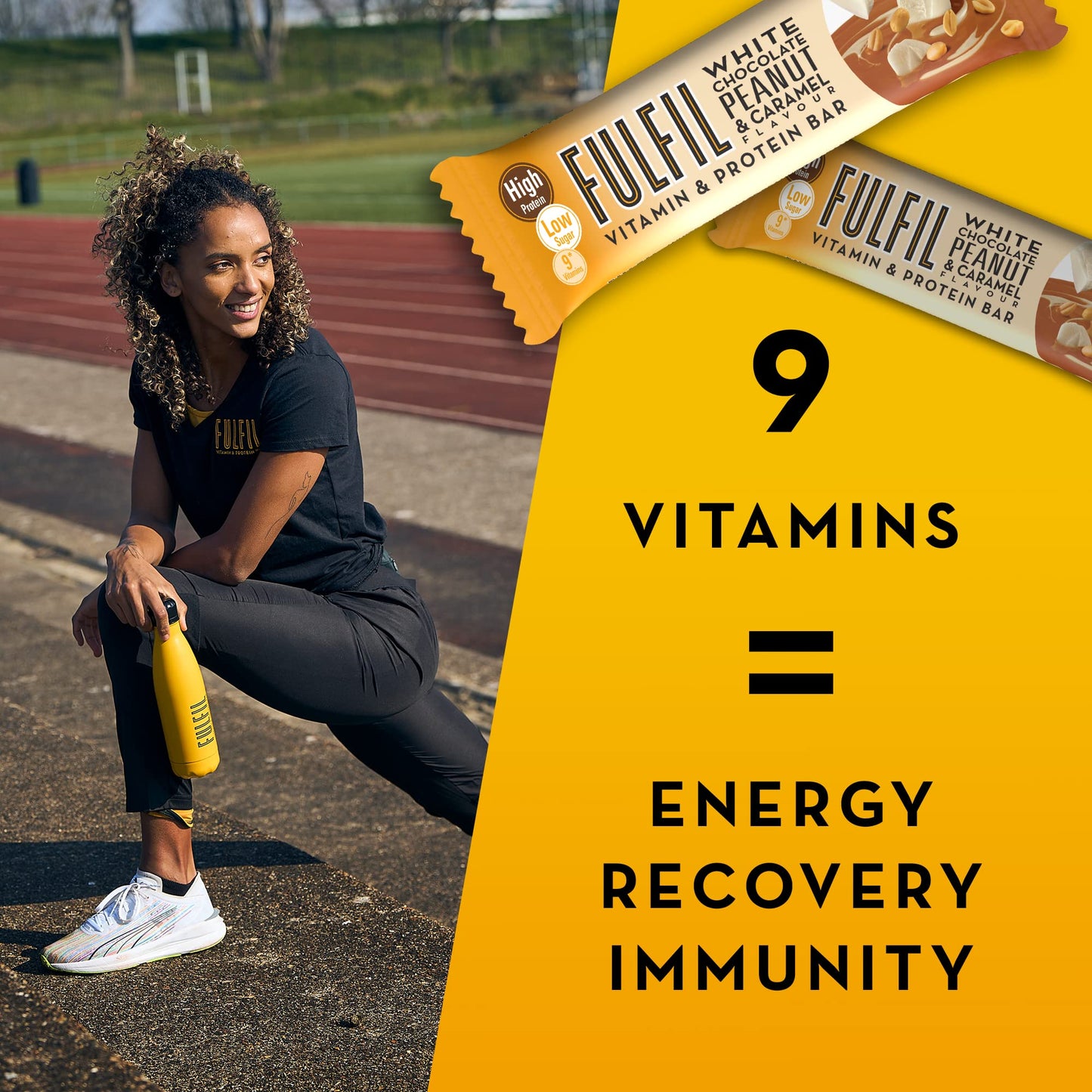 FULFIL Vitamin and Protein Bars (15 x 55 g Bars)