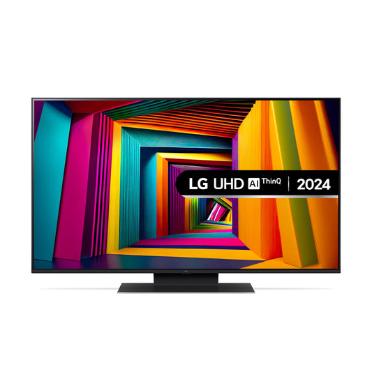 LG 43UT73006LA 43-Inch 4K UHD Smart TV, α5 AI Processor Gen7, Freeview Play and Amazon Alexa, 60Hz, Ashed Blue [Model 2024]