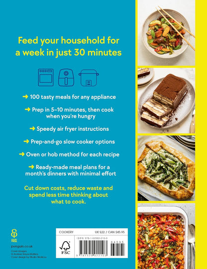 The Batch Lady Rapid Dinners:Grab and cook meals for the week in 30 minutes