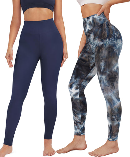VALANDY Creamlush Womens High Waisted Leggings