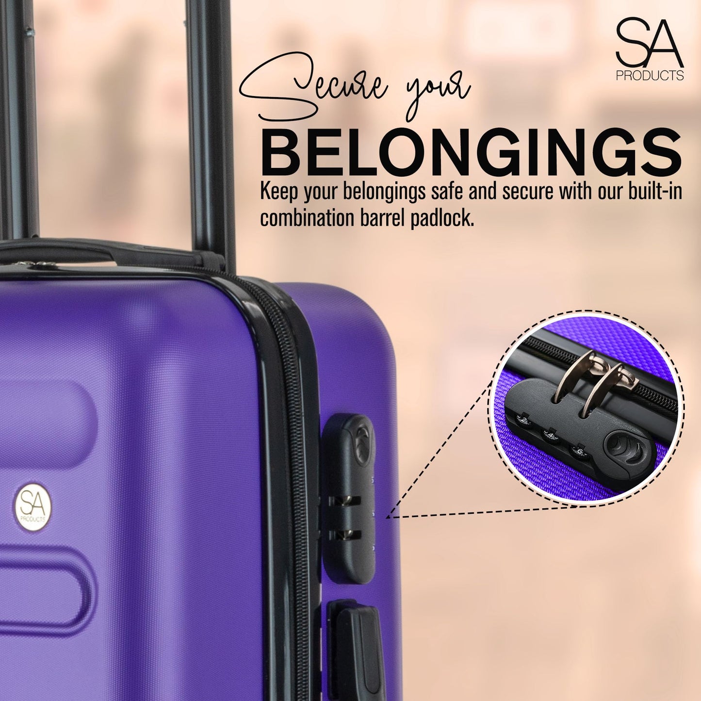 Cabin Suitcase | 34L Carry On Suitcase, Cabin Bag