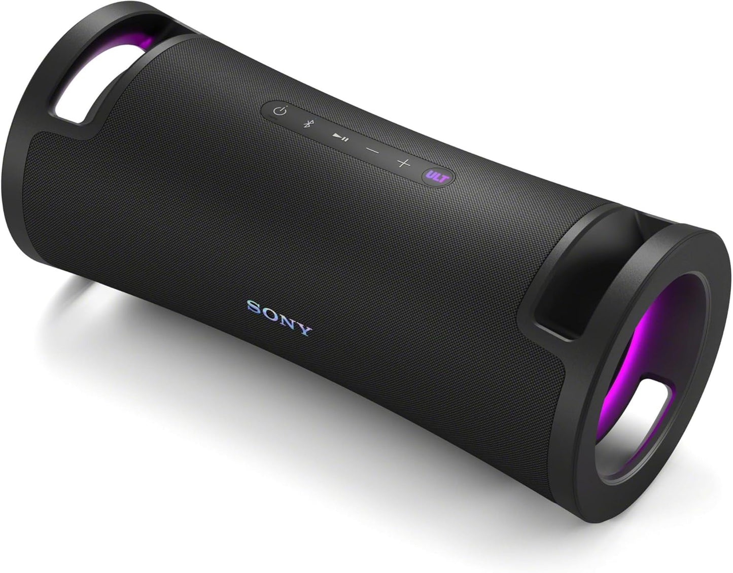 Sony ULT FIELD 7 - Wireless Bluetooth Portable Speaker with ULT POWER SOUND, Ultimate Deep BASS, X Balanced Speaker, 30 HR Battery, IP67, Waterproof, LED Lighting, Mic, Guitar Input - Black