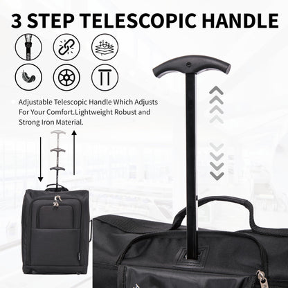 56x45x25 Easyjet Cabin Bag Hand Luggage Approved Cabin Case