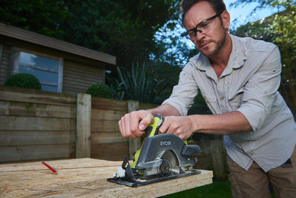 Ryobi R18CSP-0 18V ONE+ Cordless 150mm Circular Saw (Bare Tool), Yellow