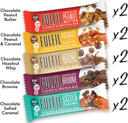 FULFIL Vitamin and Protein Bars (15 x 55 g Bars)