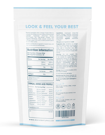 Multi Collagen Protein Powder 400g