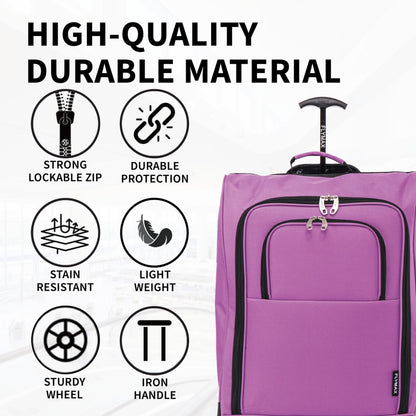 56x45x25 Easyjet Cabin Bag Hand Luggage Approved Cabin Case