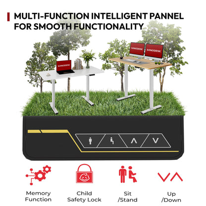 SANODESK QS+110 * 60 Electric Standing Desk