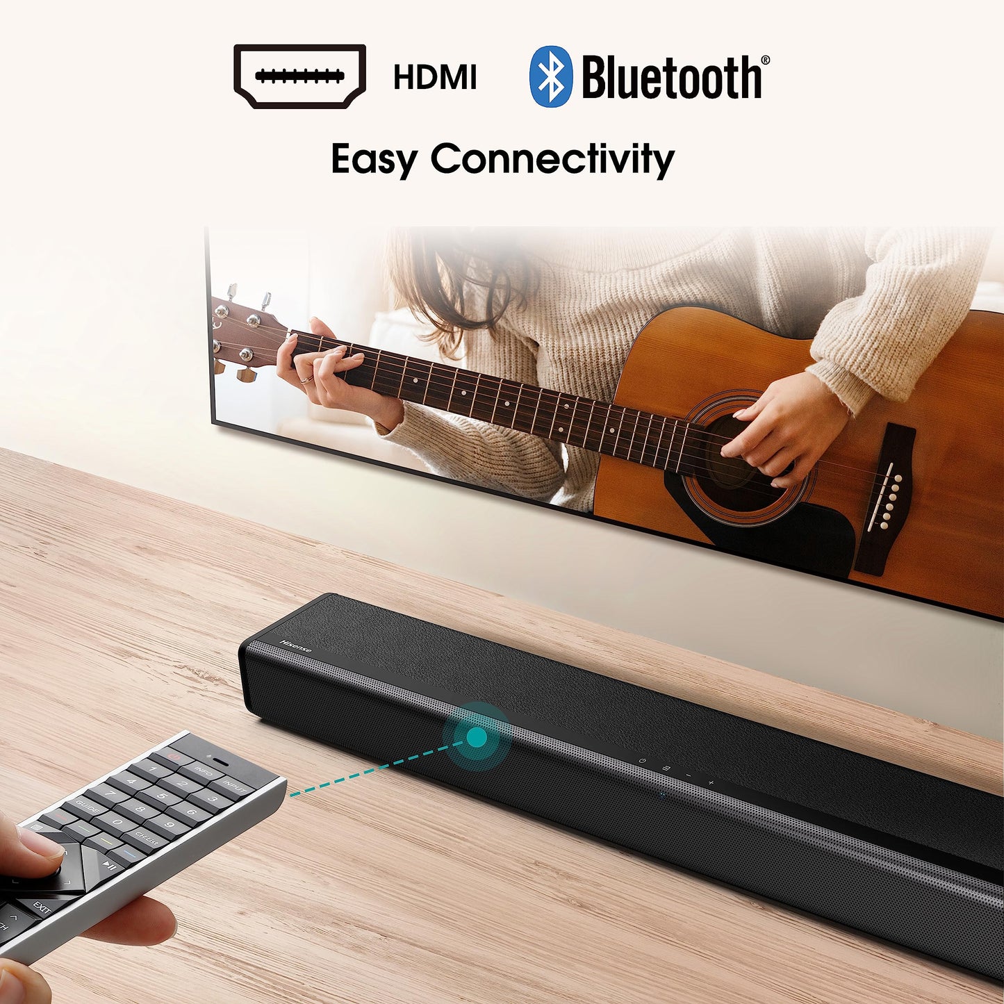 Hisense 43 Inch 4K Smart TV 43E6NTUK - Dolby Vision, Game Mode PLUS with 60Hz VRR ALLM, Smooth Motion, AI Sports Mode, Vidaa OS with Freely, Youtube, Netflix and Disney+ & Now TV (2024 Model)