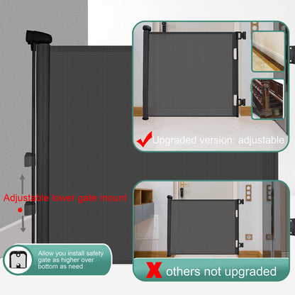 Retractable Stair Gate, Upgraded Stair Gates
