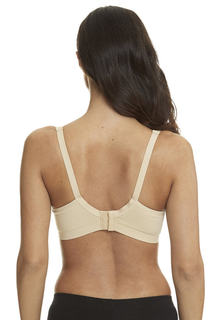 HOFISH 3PACK Full Bust Seamless Nursing Maternity Bras