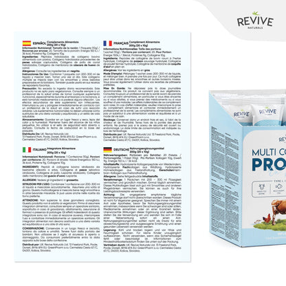 Multi Collagen Protein Powder 400g