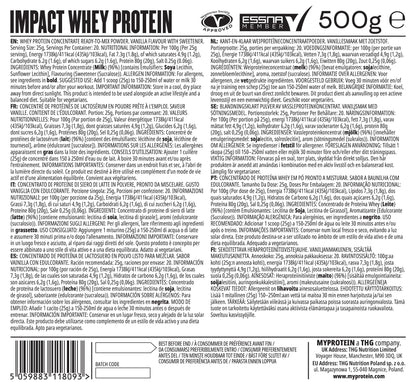 Myprotein Impact Whey Protein - Vanilla 1KG