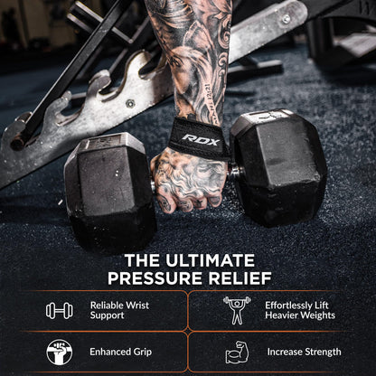 RDX Weight Lifting Straps Deadlifting Powerlifting