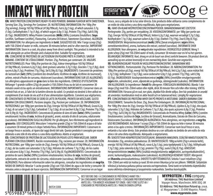 Myprotein Impact Whey Protein - Vanilla 1KG